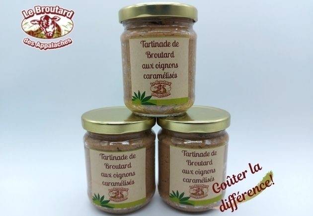 Tartinade de Broutard aux oignons caramélisés