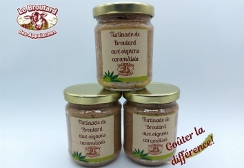 Tartinade de Broutard aux oignons caramélisés