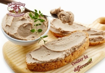 Mousse de foie de Broutard à la Prunelle du Château Blanc
